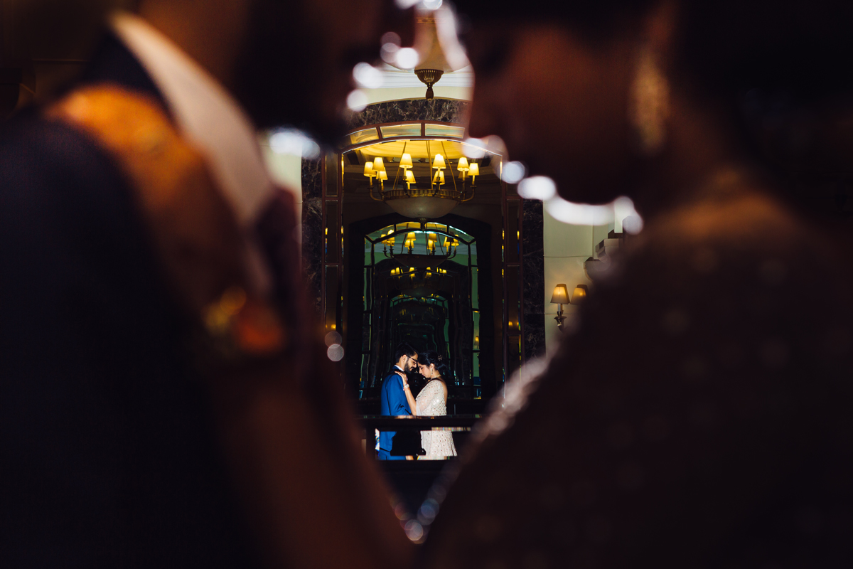 Infinity & beyond | vrutika doshi photography | wedding photographer | family portraits | mirror | interior shoot